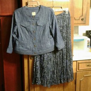 Ruby Rd. Skirt & Jacket